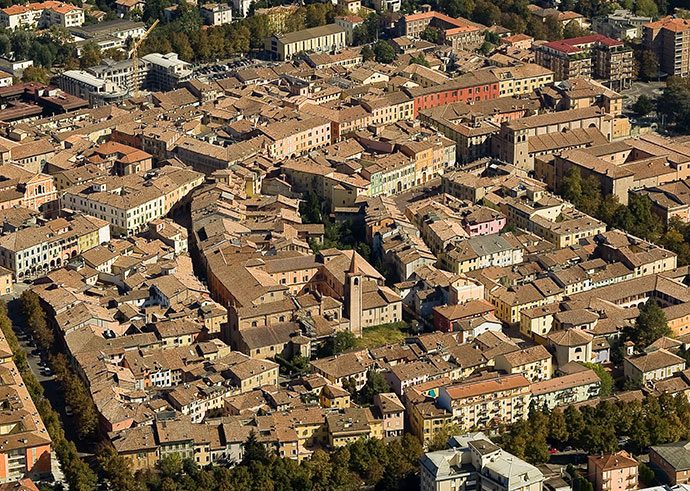 Centro storico - foto aerea